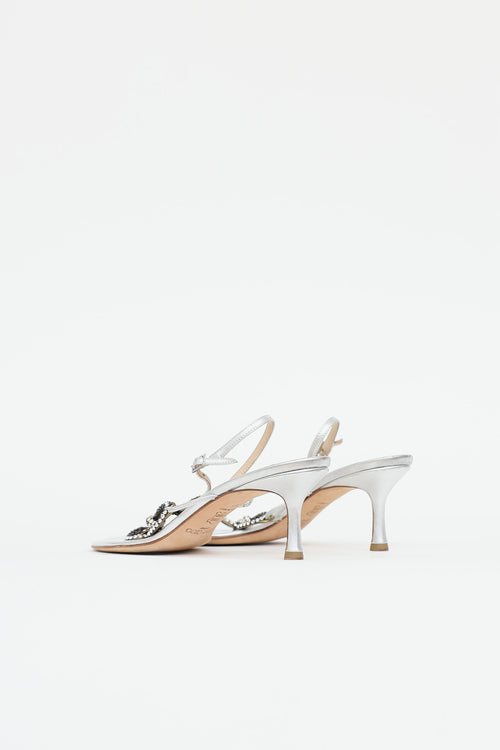 Jimmy ChooCrystal Embellished Sandal