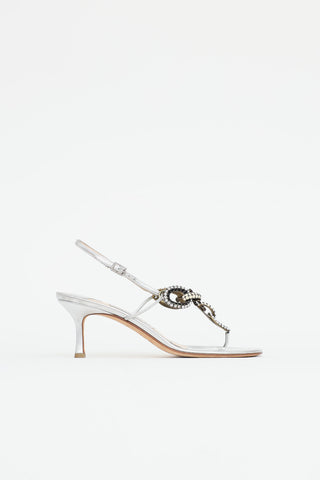 Jimmy ChooCrystal Embellished Sandal