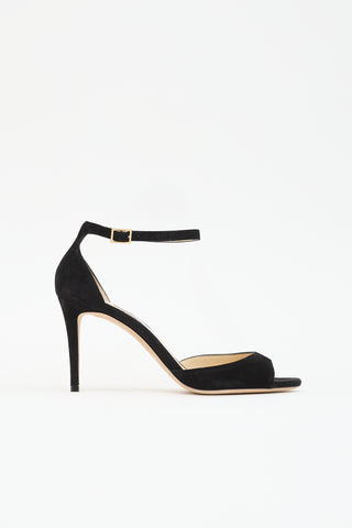 Jimmy Choo Suede Annie Sandal