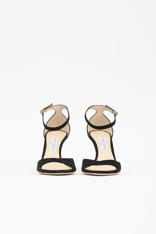 Jimmy Choo Suede Annie Sandal