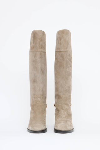 Jimmy Choo Suede Nell Boot
