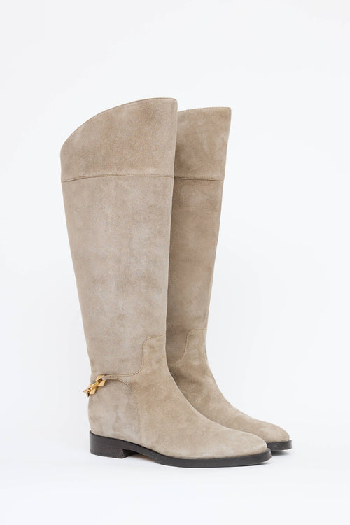 Jimmy Choo Suede Nell Boot