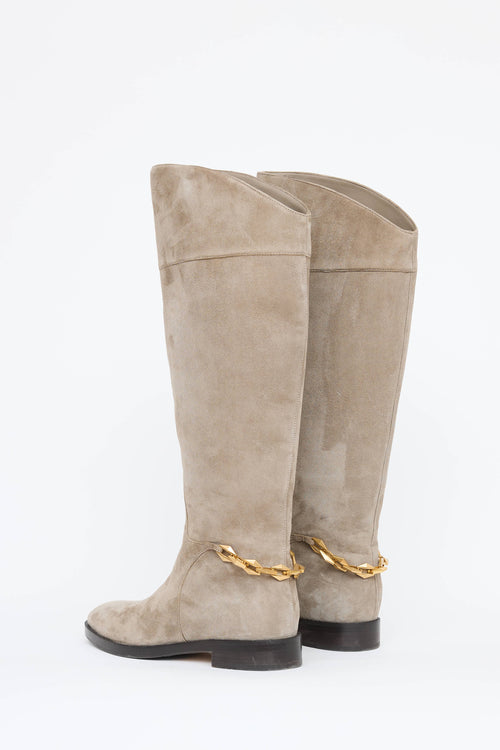 Jimmy Choo Suede Nell Boot