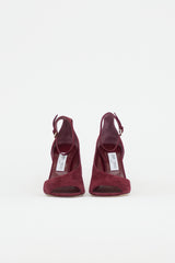 Jimmy Choo Suede D'Orsay Heel