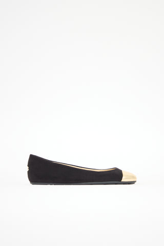 Jimmy Choo Suede Gaze Flat