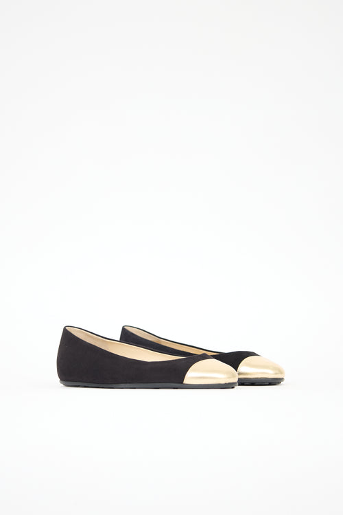 Jimmy Choo Suede Gaze Flat