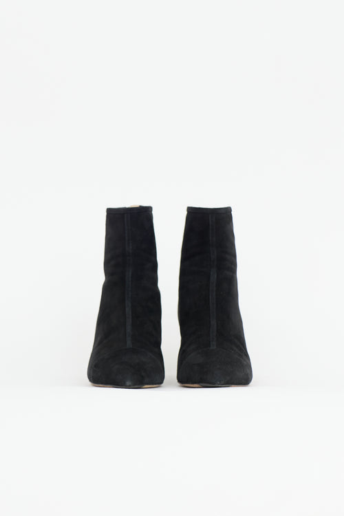 Jimmy Choo Suede Kix Ankle Boot