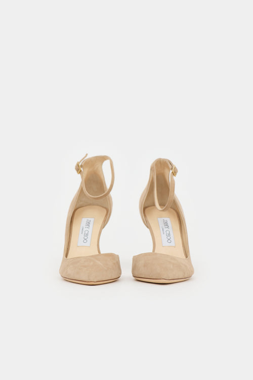Jimmy Choo Suede Lucy  Pump