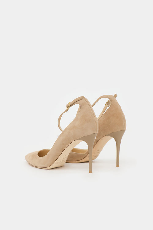 Jimmy Choo Suede Lucy  Pump