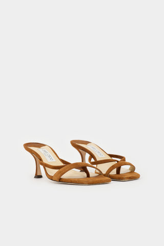 Jimmy Choo Suede Maelie  Sandal