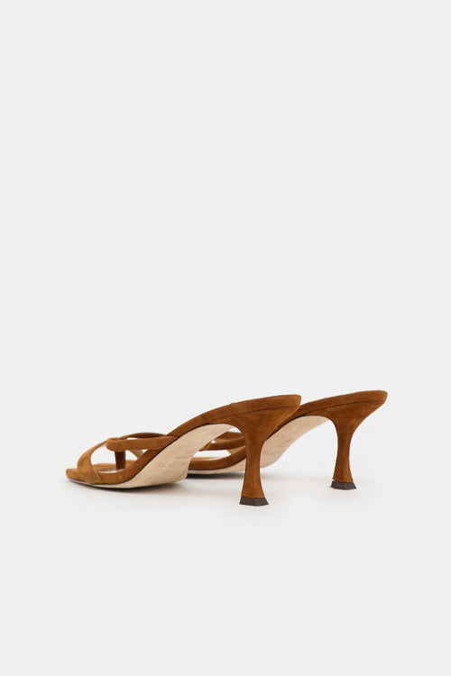 Jimmy Choo Suede Maelie  Sandal