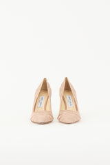 Jimmy Choo Suede Trimmed Romy Pump