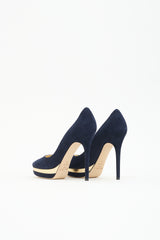 Jimmy Choo Suede Brulee Pump