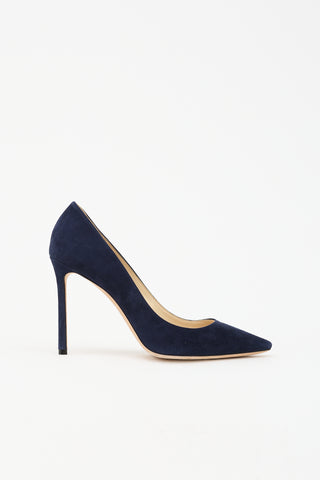Jimmy Choo Suede Romy Pump