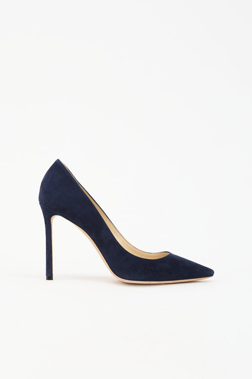 Jimmy Choo Suede Romy Pump