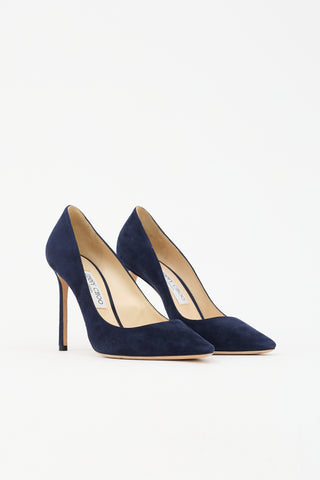Jimmy Choo Suede Romy Pump
