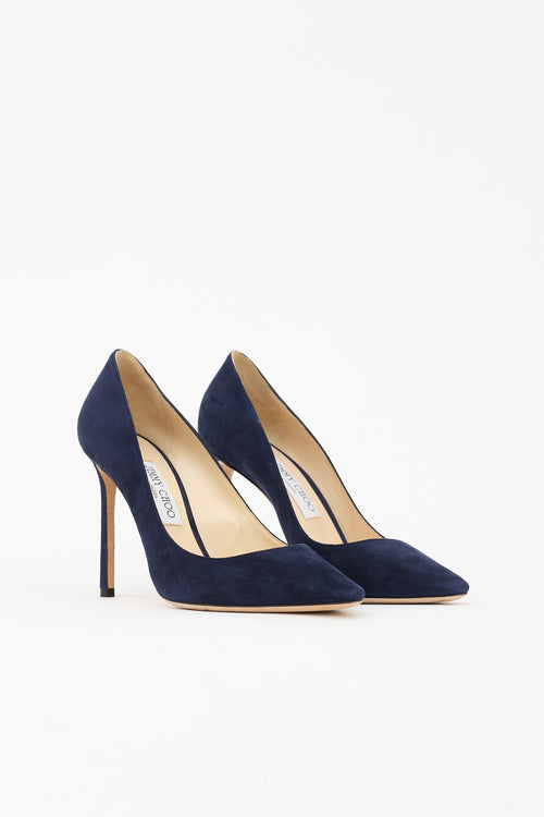 Jimmy Choo Suede Romy Pump
