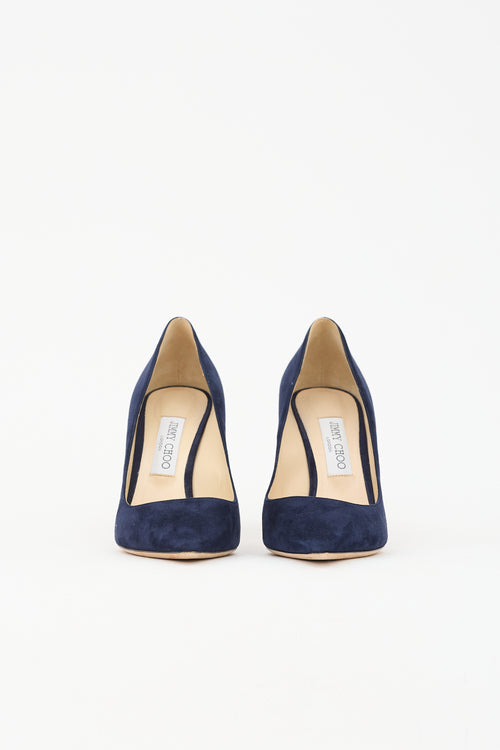 Jimmy Choo Suede Romy Pump