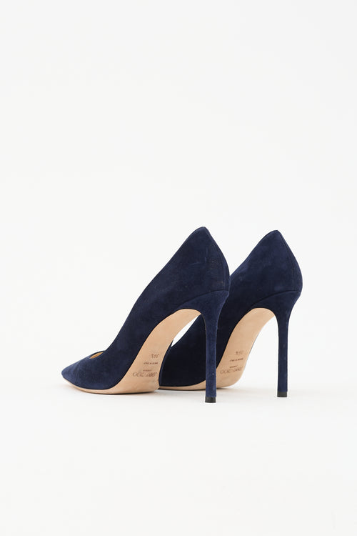 Jimmy Choo Suede Romy Pump