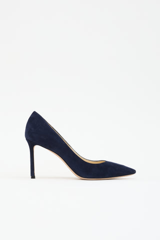 Jimmy Choo Suede Romy Pump
