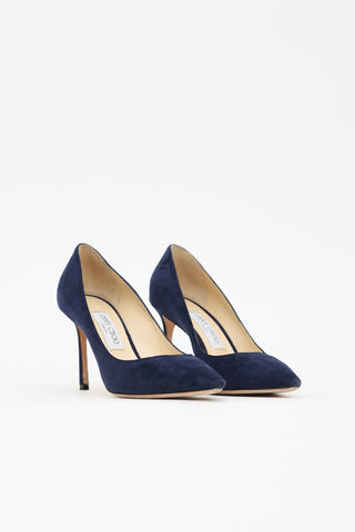 Jimmy Choo Suede Romy Pump