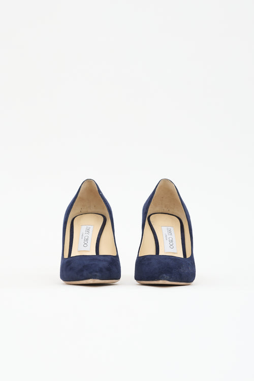 Jimmy Choo Suede Romy Pump