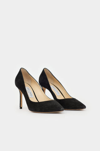 Jimmy Choo Suede Romy Pump