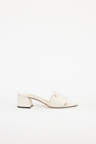 Jimmy Choo Leather Minea Mule
