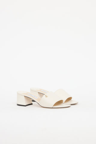 Jimmy Choo Leather Minea Mule