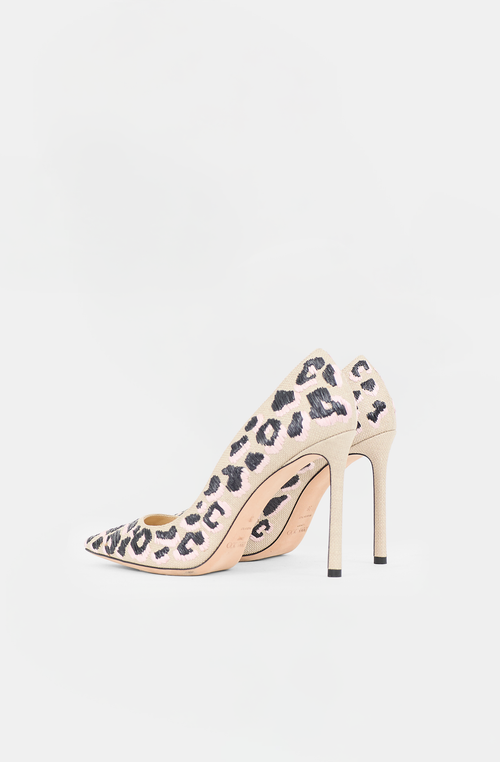Jimmy Choo Woven Patterned Romy Pump