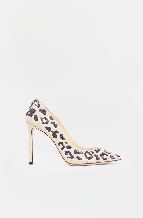 Jimmy Choo Woven Patterned Romy Pump