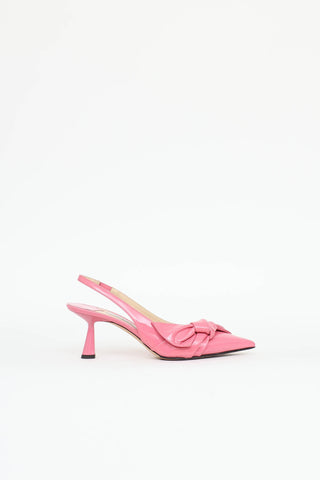 Jimmy Choo Patent Elinor Slingback Pump
