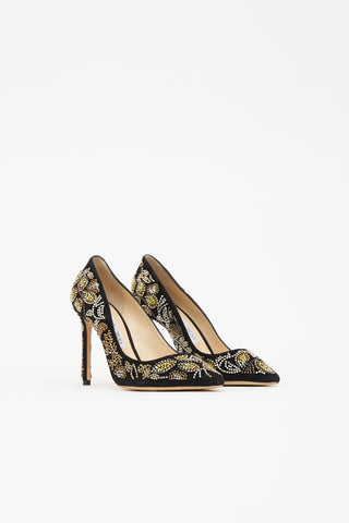 Jimmy Choo Beaded Romy Pump