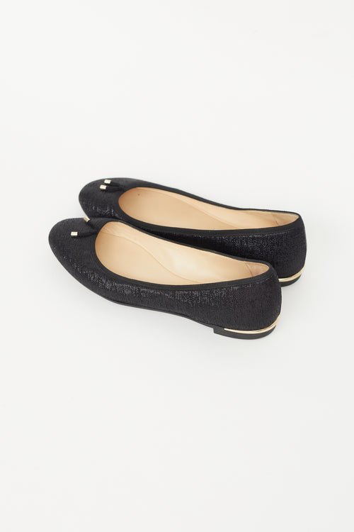 Black Sparkle Jennie Ballet Flat