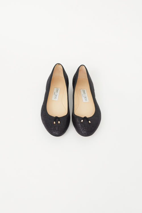 Black Sparkle Jennie Ballet Flat