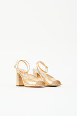Jimmy Choo Embossed Leather Sandal