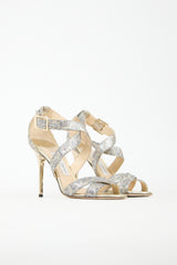 Jimmy Choo Glitter Lottie Heel