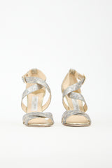Jimmy Choo Glitter Lottie Heel