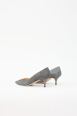 Jimmy Choo Glitter Pointed Pump