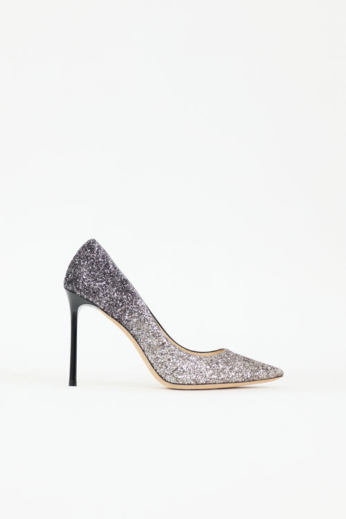 Jimmy Choo Glitter Romy Pump