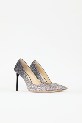 Jimmy Choo Glitter Romy Pump