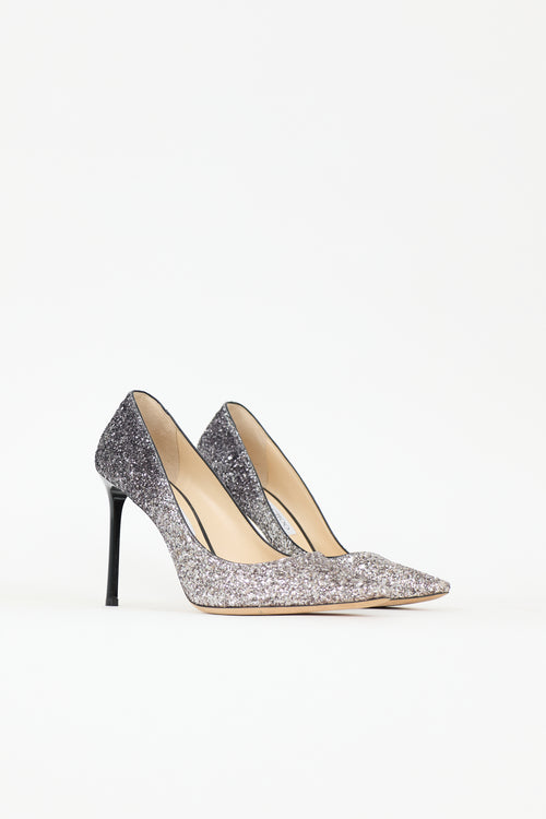 Jimmy Choo Glitter Romy Pump