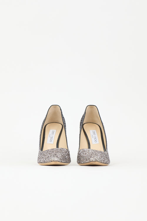 Jimmy Choo Glitter Romy Pump