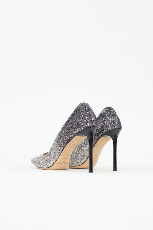 Jimmy Choo Glitter Romy Pump