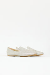 Jimmy Choo Glitter Wheel Loafer