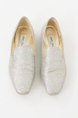 Jimmy Choo Glitter Wheel Loafer