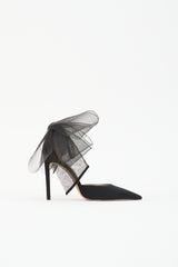 Jimmy Choo Grosgrain Averly Bow Heel