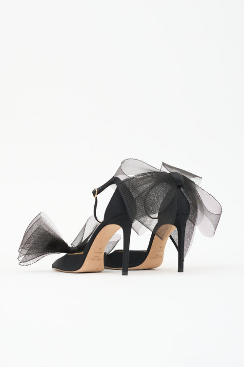 Jimmy Choo Grosgrain Averly Bow Heel