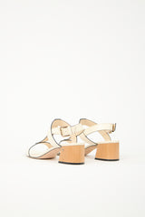 Jimmy Choo Leather Jin 45 Sandal