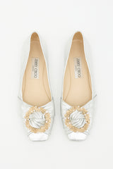 Jimmy Choo Leather Ballet Flat
